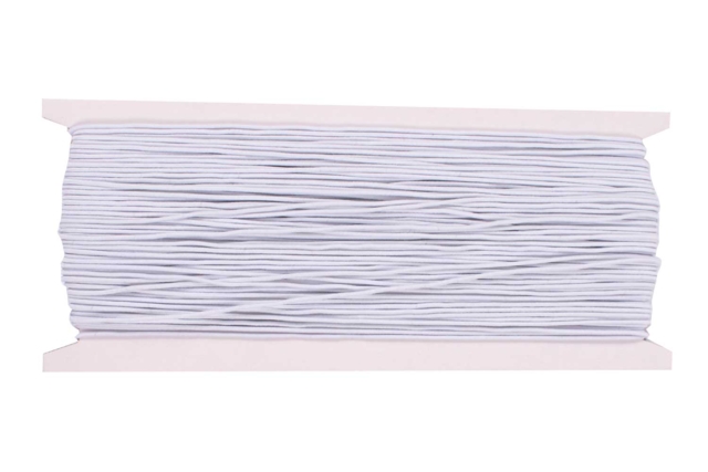fil élastique blanc 50 mètres - Fils élastiques - 10doigts.fr