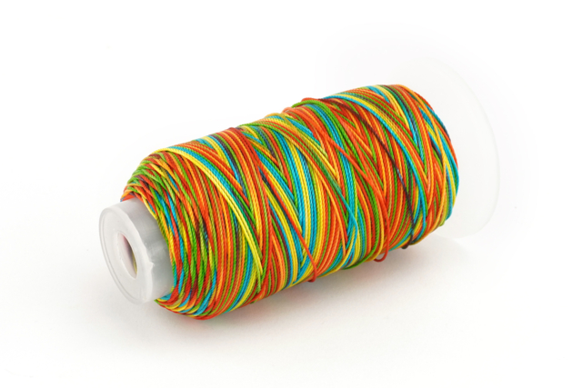 fil nylon multicolore 1 mm - Fils en nylon - 10doigts.fr