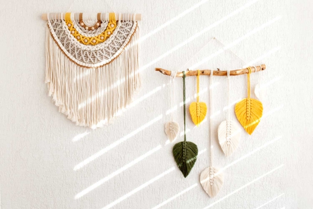 fil pour macramé fibre recyclée - Fils pour macramé - 10doigts.fr