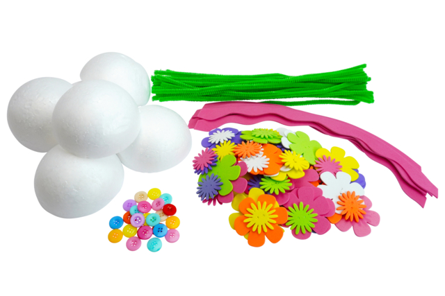 fleur fête des mères - Kits clés en main - 10doigts.fr