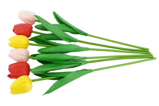 fleurs artificielles tulipes - Décorations fleurs et feuilles : ajoutez une touche de nature à toutes vos créations - 10doigts.fr