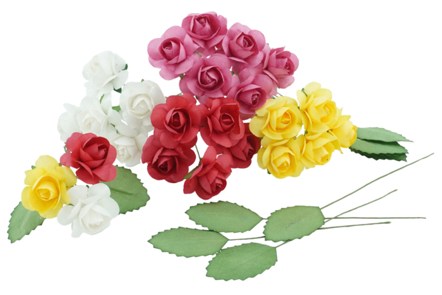 fleurs en papier - Fleurs et végétaux pour l’Art Floral : La nature à l'honneur - 10doigts.fr