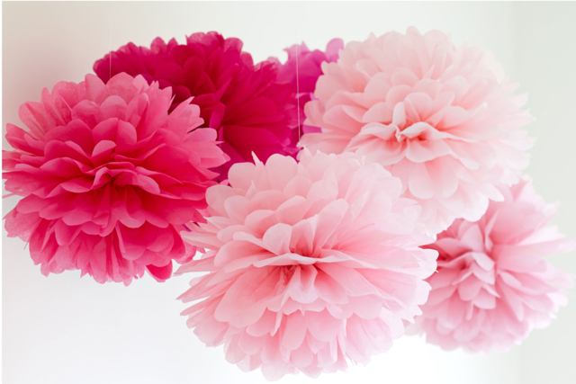 fleurs en soie - Papiers de soie - 10doigts.fr