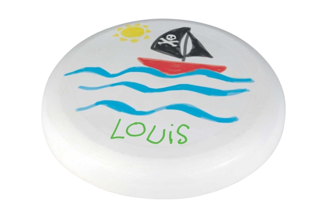 Frisbee à décorer thème mer - Plastique Opaque - 10doigts.fr