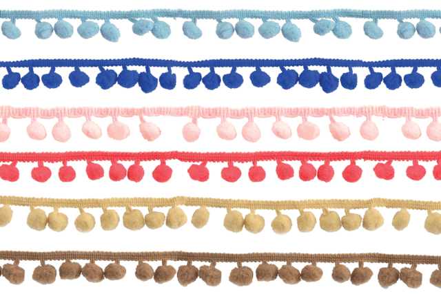 galons de pompons - Rubans - 10doigts.fr