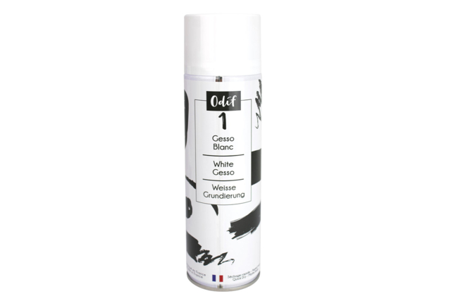gesso 500 ml odif - Gesso pour peinture et préparation des supports - 10doigts.fr