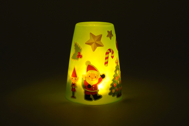 Gobelet en plastique DIY Noël - Vaisselle jetable et réutilisable - 10doigts.fr
