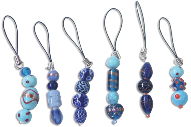 grigri bleu perle - Porte-clés - 10doigts.fr
