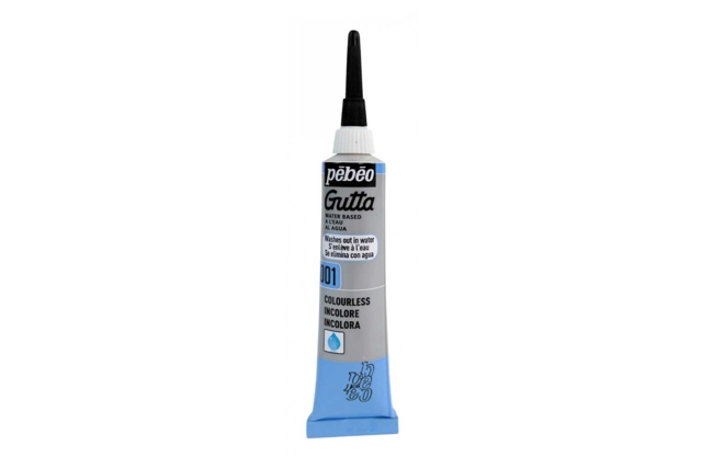 Gutta incolore - 20 ml - Peinture sur soie - 10doigts.fr