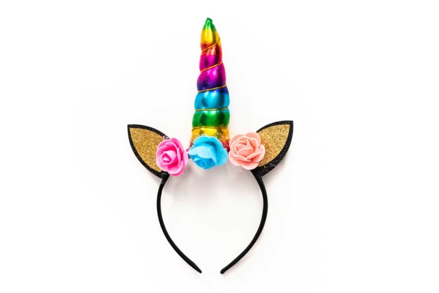 headband noir licorne - Bijoux de cheveux - Supports pour Bijoux - 10doigts.fr