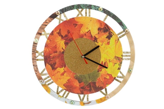 HORLOGE MDF  - Horloges à fabriquer - 10doigts.fr