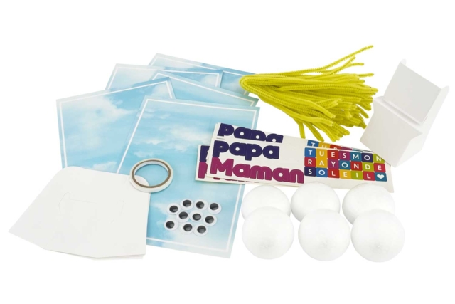 Idee fete peres tableau - Kits fête des parents - 10doigts.fr