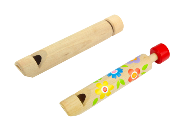 instrument musique flute - Instruments de musique en bois à décorer - 10doigts.fr