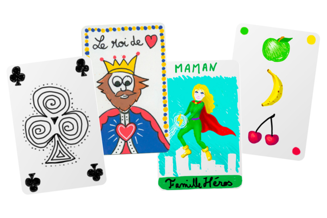 jeu de cartes  - Supports en papier - 10doigts.fr