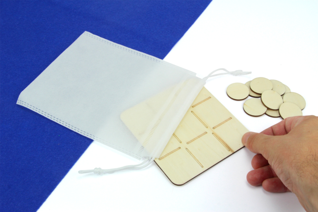 JEU DE MORPION - Jeux et Jouets en bois à décorer - 10doigts.fr
