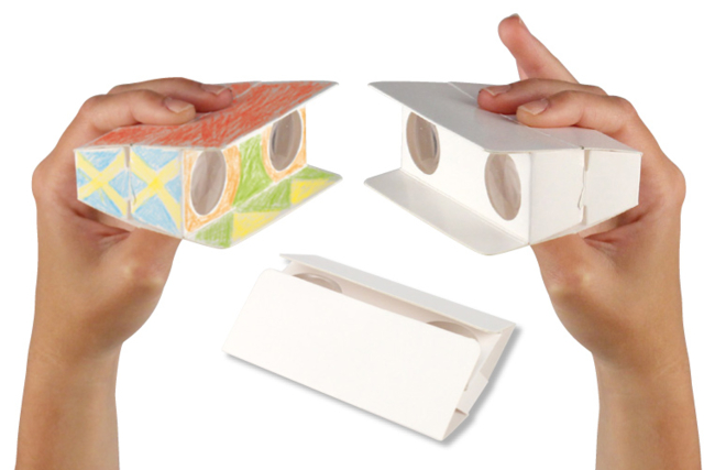 Jumelles enfantine - Supports en papier - 10doigts.fr