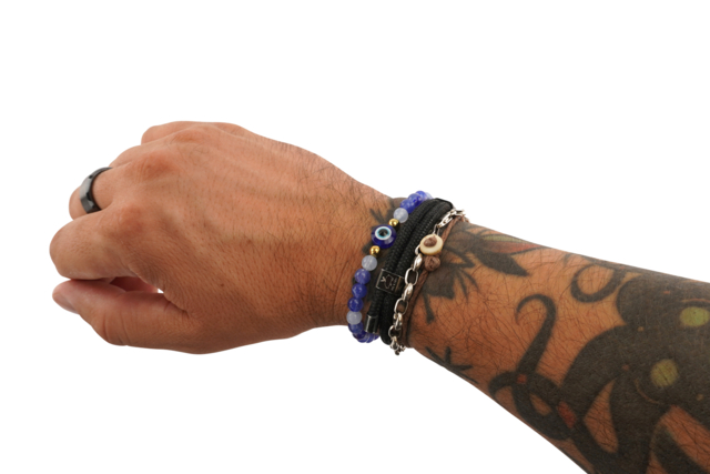 kit bracelet oeil papa - Kits Bijoux - 10doigts.fr