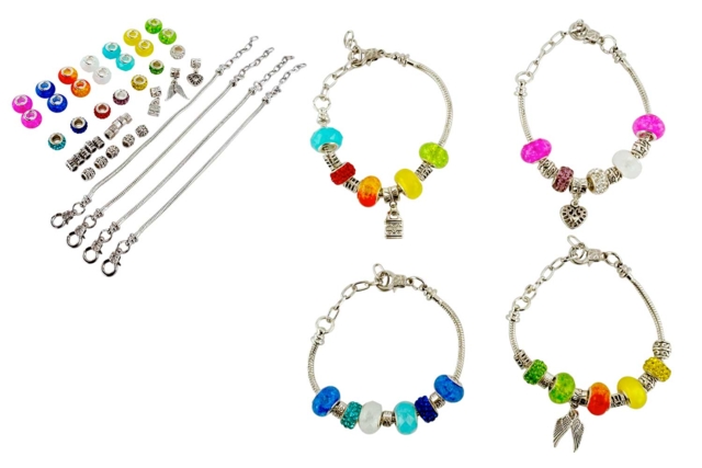 Kit bracelets à charms - Perles Pandora - Tendances Bijoux - 10doigts.fr
