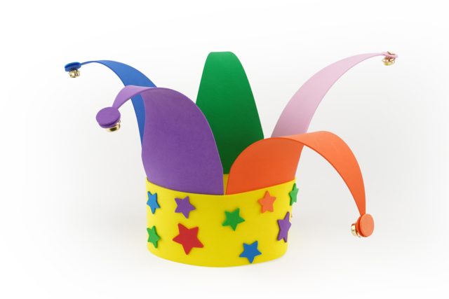 kit chapeaux arlequins - Kits créatifs Carnaval - Activités manuelles et de bricolage pour Carnaval - 10doigts.fr