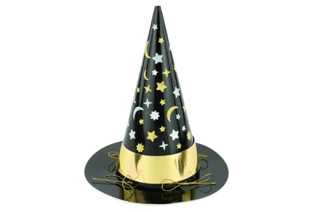 Kit chapeaux surprise pour boonbons - 4 chapeaux - Sacs à bonbons Halloween - 10doigts.fr