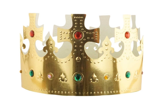 Kit couronnes roi et reine + strass - Couronnes et Chapeaux pour Carnaval : Loisirs Créatifs pour Enfants - 10doigts.fr