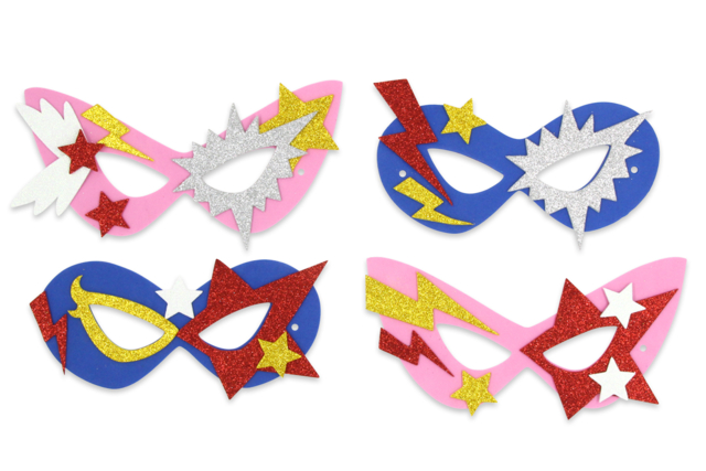kit créatif déguisement - Masques créatifs enfants - 10doigts.fr