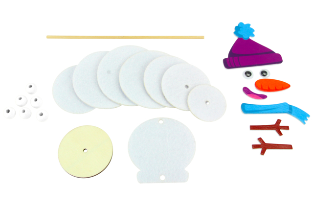kit fabrication de noel - Kits en feutrine - 10doigts.fr