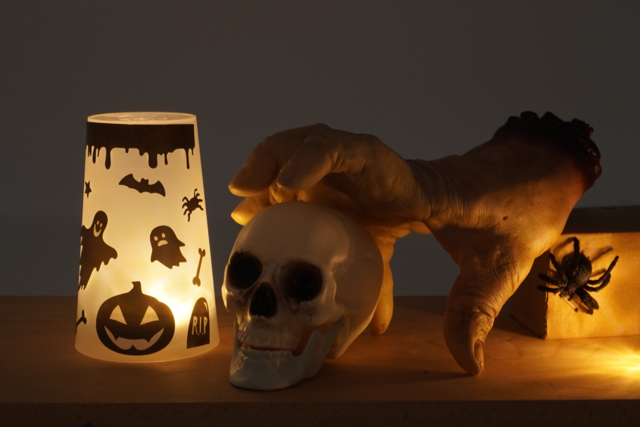 Kit photophores Halloween - Kits créatifs Halloween - 10doigts.fr