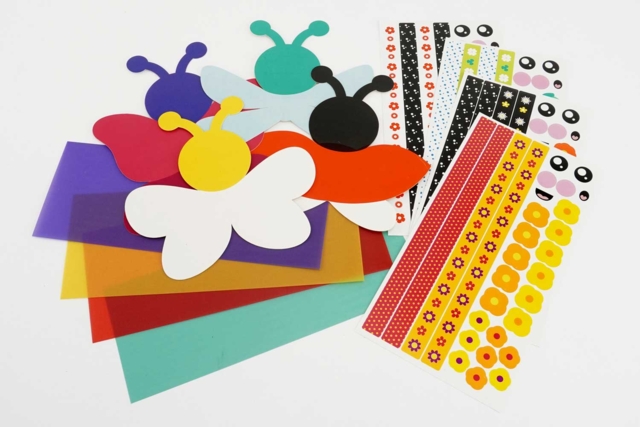 Kit photophores insectes - Kits créatifs en Papier - 10doigts.fr