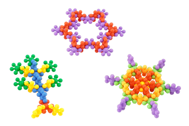 Kit piece emboiter colore - Jeux de construction - 10doigts.fr