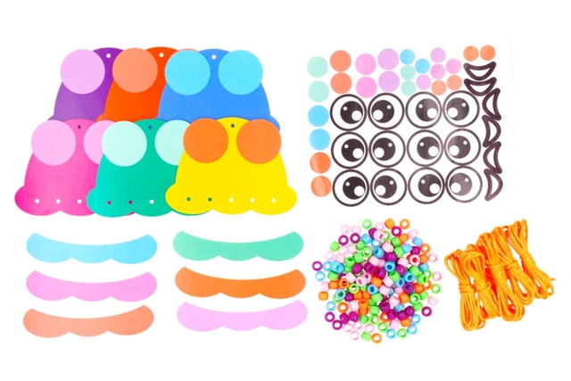 Kit pieuvres en perles - Kits clés en main - 10doigts.fr