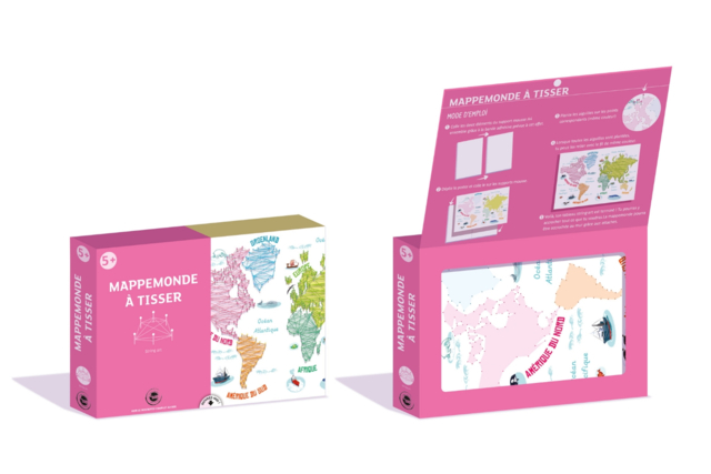 kit srting art - Coffret String Art - 10doigts.fr