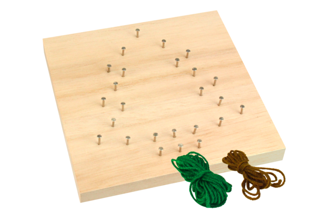 kit string art sapin - String Art pour enfants : l'art de créer avec des fils - 10doigts.fr