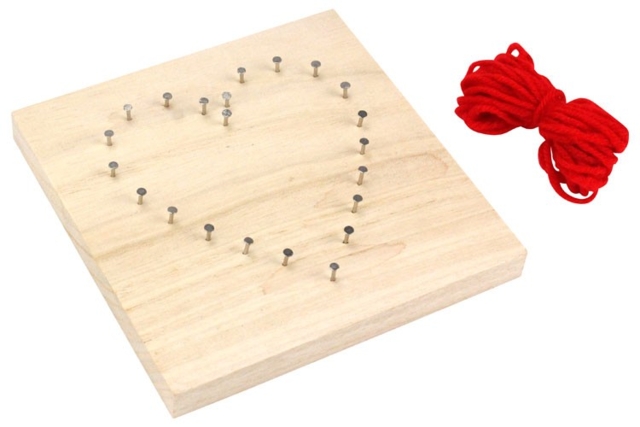 Kit String Art - String Art pour enfants : l'art de créer avec des fils - 10doigts.fr