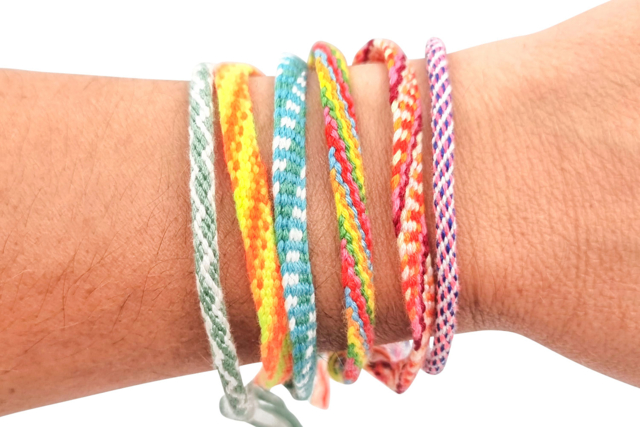 kumihimo - Fils pour bracelets brésiliens - 10doigts.fr