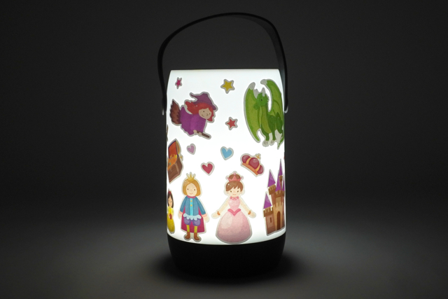 lampe veilleuse princesses - Articles lumineux, guirlandes et bougies LED - 10doigts.fr