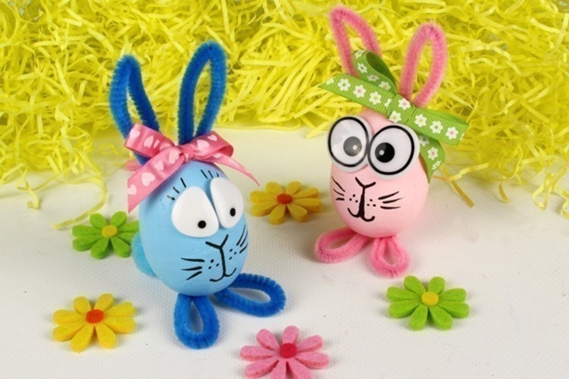 Lapins de Pâques - Accessoires pour pâtes à modeler - 10doigts.fr