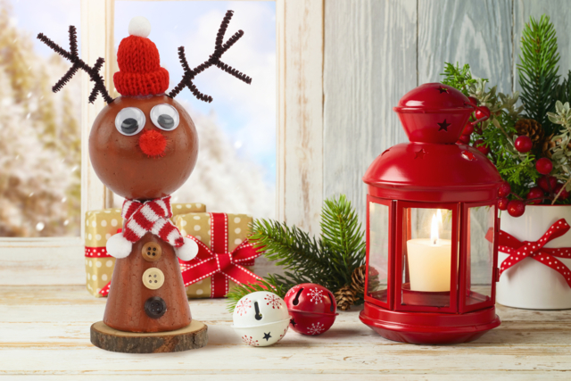 Le renne du père Noël - Boutons fantaisie et décoratifs pour tous vos DIY - 10doigts.fr