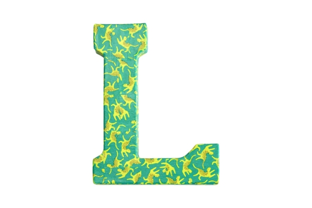 lettre decopatch léopard - Papiers Décopatch - 10doigts.fr