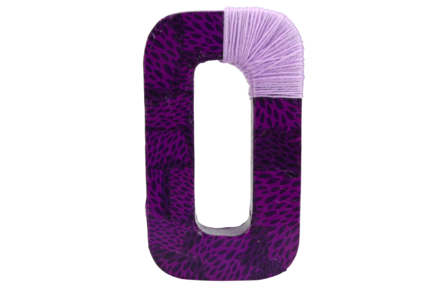 lettre o decopatch - Lettres en carton - 10doigts.fr