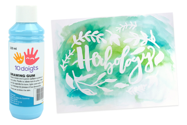 Liquide à masquer Drawing gum - Encres liquides : la pureté de la couleur pour vos dessins - 10doigts.fr