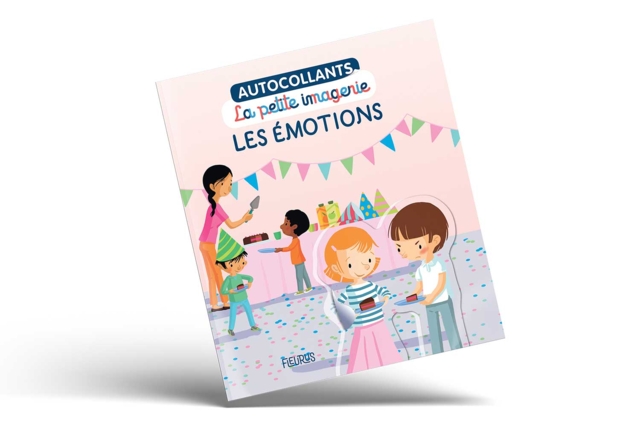 Livre des émotions - Gommettes pédagogiques : apprendre, grandir et s'éveiller par le jeu - 10doigts.fr