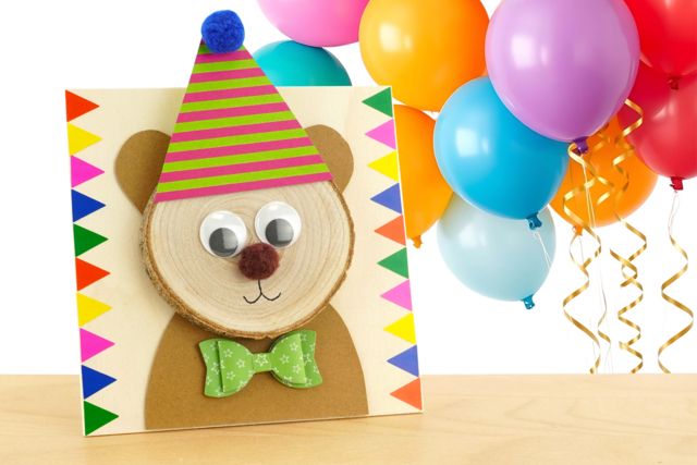 L'ourson festif - Papiers à motifs - 10doigts.fr