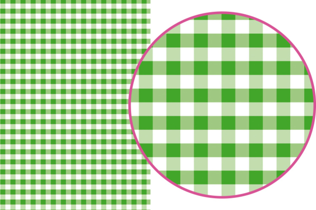 Magic Paper auto-adhésif Vichy vert - Papier adhésif - 10doigts.fr