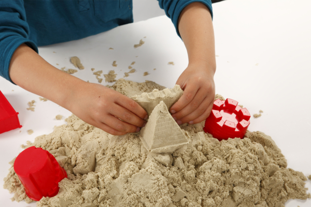 magic sand - Sable à modeler - Modelage et moulage - 10doigts.fr