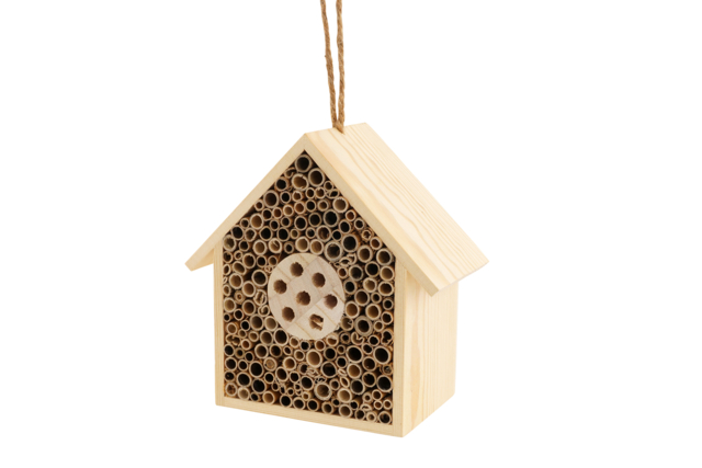 maison à insectes en bois - Nichoirs, mangeoires et refuges en bois à décorer - 10doigts.fr