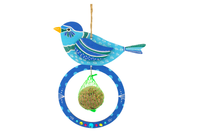mangeoire oiseau activité enfants - Nichoirs, mangeoires et refuges en bois à décorer - 10doigts.fr