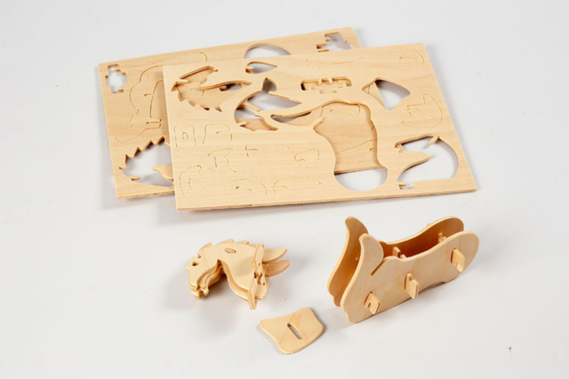 maquette cheval - Maquettes en bois - 10doigts.fr