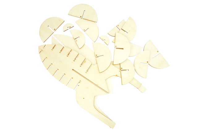 maquette fusée - Maquettes en bois - 10doigts.fr