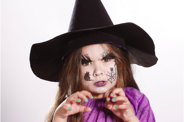 maquillage enfant sorcière - Maquillage créatif pour enfants - 10doigts.fr
